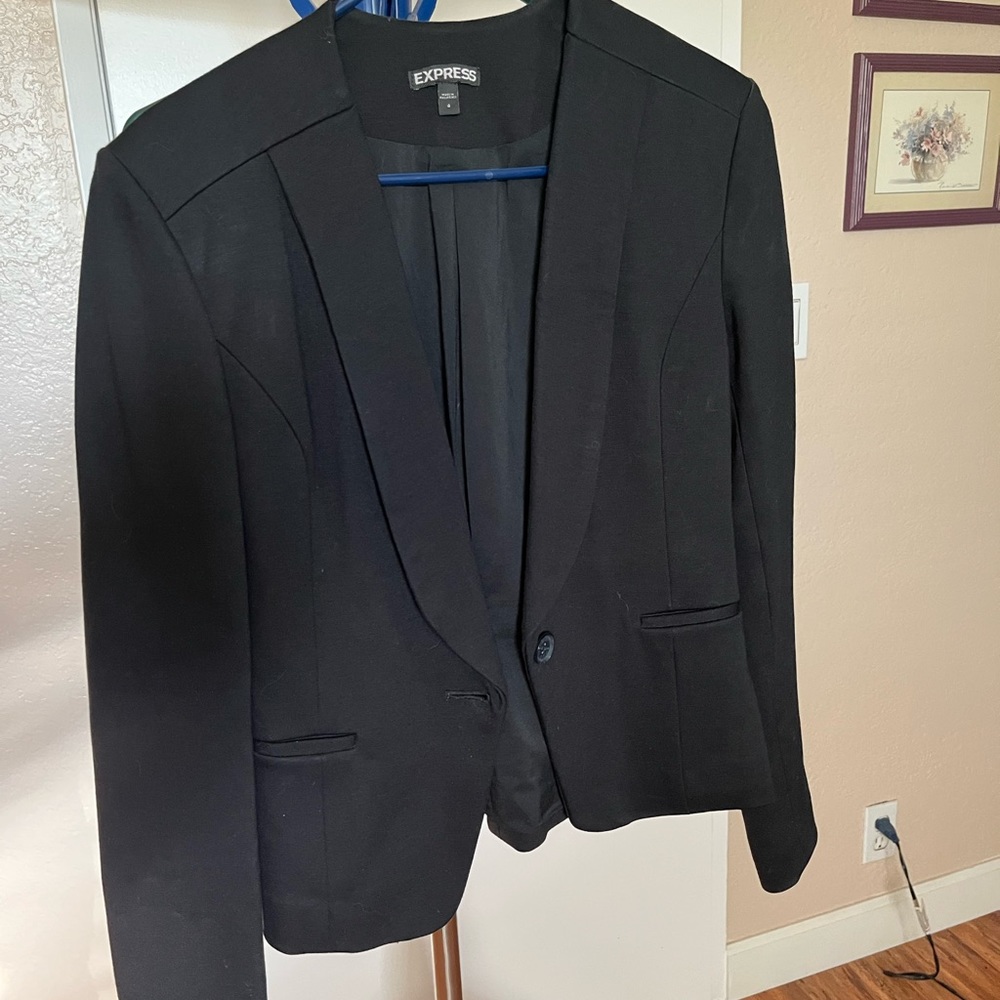 Express Black blazer size 4